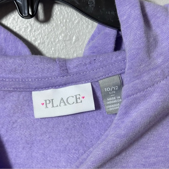 The Children’s Place Girls Kids Purple Lilac Full Zip Basic Jacket size L(10/12) - Picture 5 of 8